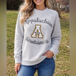 Appalachian State Mountaineers Comfy Terry by Pressbox Pullover Sweater Medium